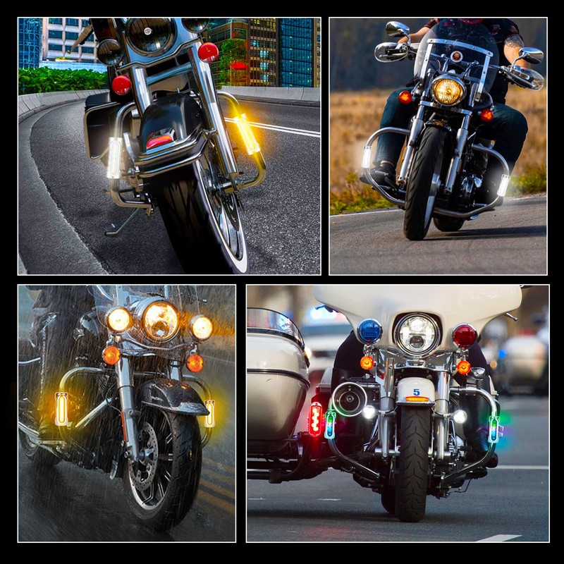 OPP ULITE Motorcycle Highway Bar Lights Switchback Dream Chasing Color