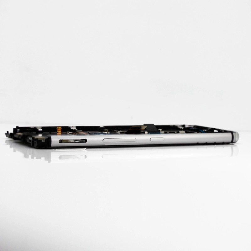 For BlackBerry Silver Frame LCD Display Touch Screen Digitizer For