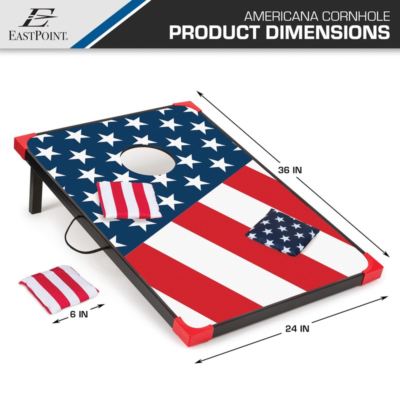 EastPoint Sports Deluxe 2' x 3' Cornhole Set - Americana