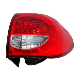 Silscvtt RH Rear Brake Outer Tail Light Assembly Replacement for Toyota Sequoia 2008-2017 Tail Light Right Side 81550-0C080