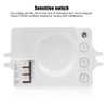 5.8GHz Smart Microwave Radar Sensor Light Switch Adjustable Knob Indoor