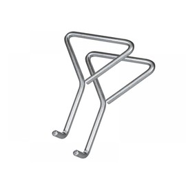 Faithfull FAIMHK200B Manhole Keys (Pair) 200mm Bent,Silver