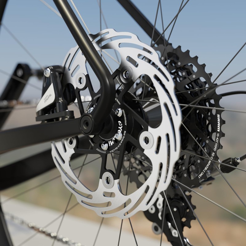 Bicycle Disc Brake Rotor, 160mm, Stainless Steel, for Road and