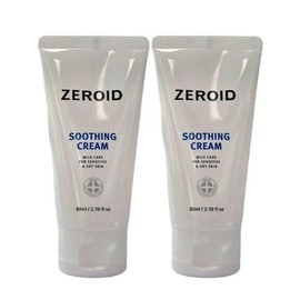 Zeroid Soothing Cream 80ml x 2 / 제로이드 수딩 크림 80ml x 2개