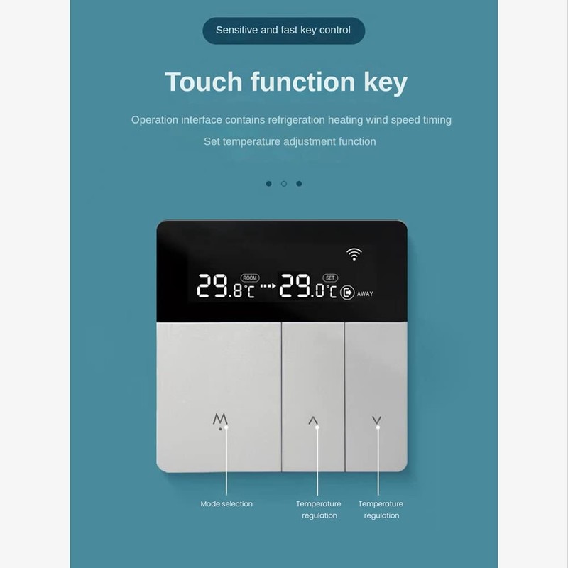 Dpaaoyer AVATTO Tuya WiFi WiFi Thermostat Temperature Controller 100-240 V