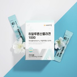Vitamin Village [Onsale] Vitamin Village Hyaluronic Acid Collagen 1000 1 box 30 packets / 비타민마을 [온세일]비타민마을 히알루론산 콜라겐 1000 1박스 30포