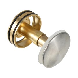 LALAFINA Bounce Drain Filter for Bathroom Sink Universal Wash Basin Strainer Plug Hair and Residue Catcher Easy Install and Remove 1.96 Inch