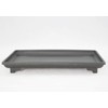 Yubonzai 1 Rectangular Black Plastic Humidity/Drip Tray for Bonsai Tree