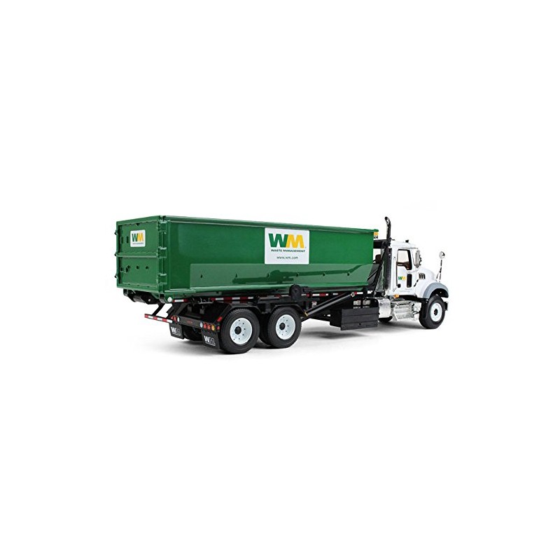 First Gear 1/34 Mack Granite Waste Management Truck with Green