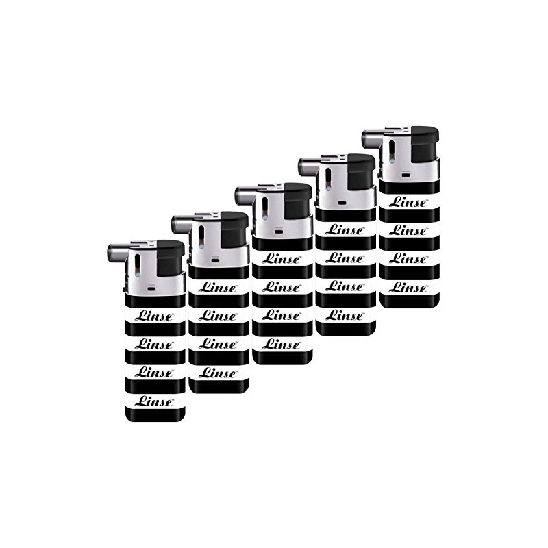 5 Pack of Linse Dual Mode Pipe & Cigar Lighters