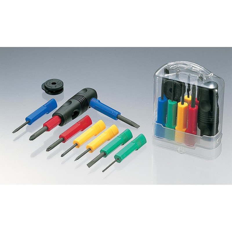 ANEX No.5800 Screwdriver Set with Magic Coins, Set of 8