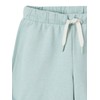Vertbaudet Girls Sweat Shorts with Recycled Polyester Aqua 110, green