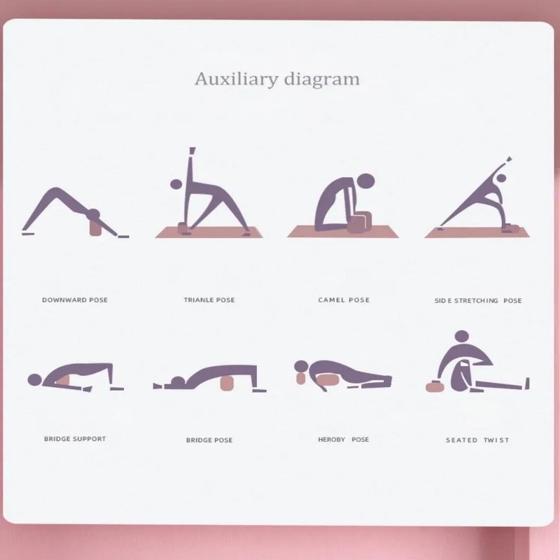 Kenhihi Yoga Block - Unsupported Latex Eva foam - Soft