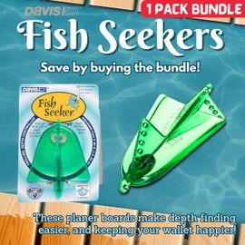 Davis Instruments Fish Seeker Set, Chartreuse