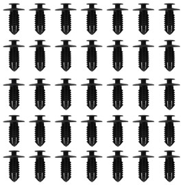The Lord of the Tools Decorative Clip 7 mm Hole Compatible with Mercedes E-Class CLS CLK W202 W203 W204 W205 A1249900492 Plastic Pack of 50