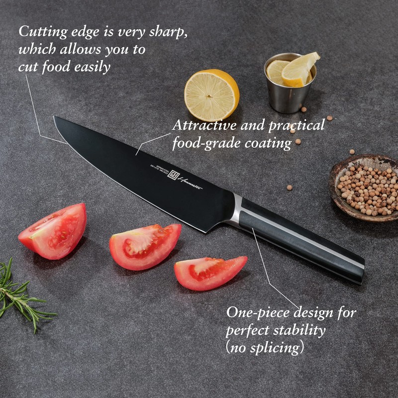 Kitchen Knife Set, 7 Pieces German Stainless Steel Knives Set