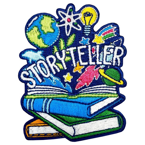 Pawprint Family | I am a Storyteller Sew on Patch