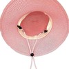 Hat Chin Cord with Adjustable Clips, White Windproof Strap, Hat