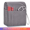 HOMEST Stand Mixer Quilted Dust Cover with Pockets Compatible with