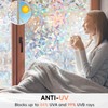 DUOFIRE Window Films for Privacy Rainbow Window Film, Stained Glass