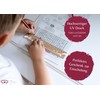 Wooden Ruler 20 cm - School Gift Mermaid with Name