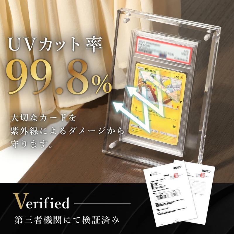 [99.8% UV Reduction] Acrylic Honpo Screw-down for PSA 2 Row