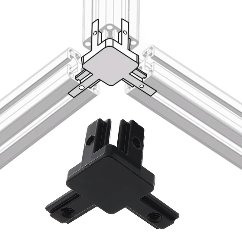 22Pcs 2020 Series Aluminum Extrusion Connectors, CLAHJQX Aluminum Extrusion T-Slot