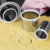 Lurch 10560 Cookie Rings Set Stainless Steel 6 Pieces for