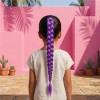 Postizo De Trenza Larga Para Disfraz Infantil