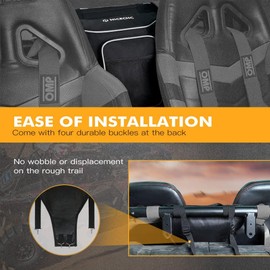 UTV Center Storage Bag, 1680D UTV Cab Pack Center Seat Bag Accessories Tool Storage Bag Compatible with Polaris RZR XP 1000 Turbo S 900 570 800 2014-2022 Polaris Ranger 570 800