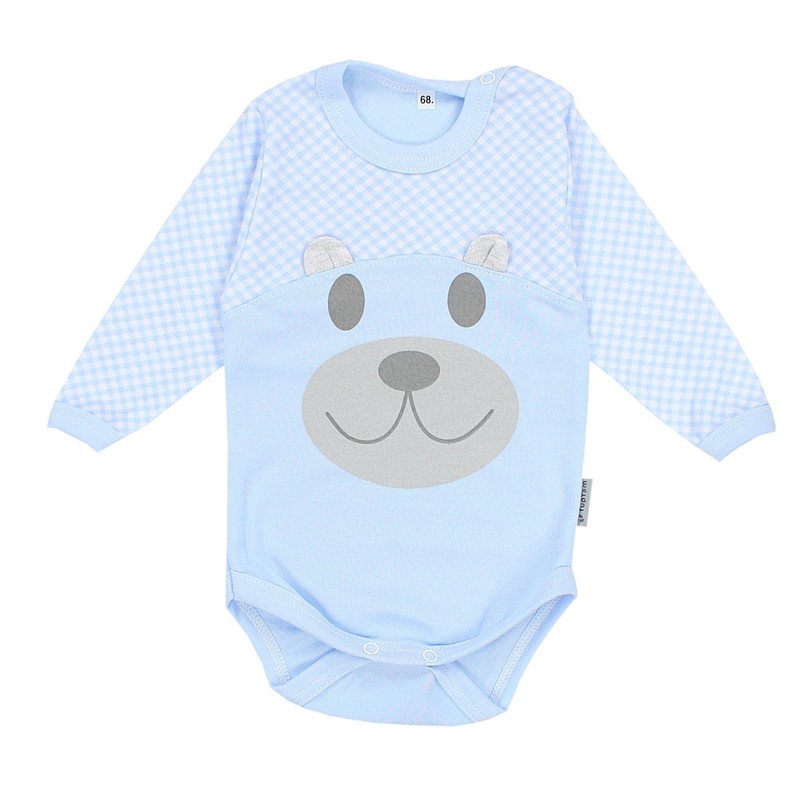 TupTam Baby Clothes Set Body Romper Hat Teddy Bear -