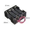 Leadigol Battery Holder Box Both Sides Double Layer Batteries Stack