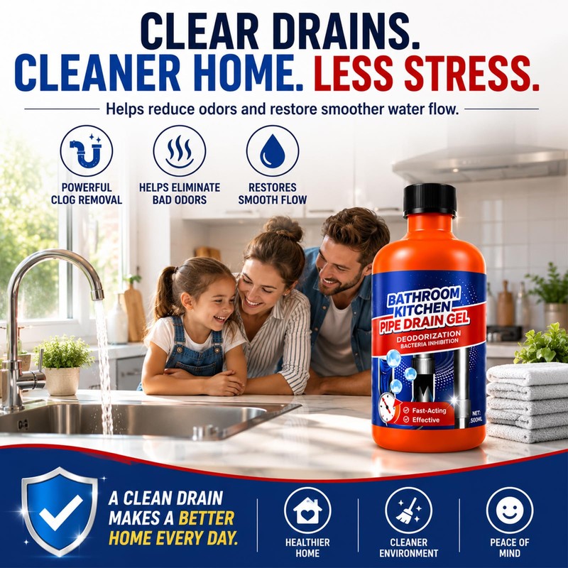 Drain Clog Remover, Liquid Plumber Drain Cleaner, Sink Cleaner, Pipe