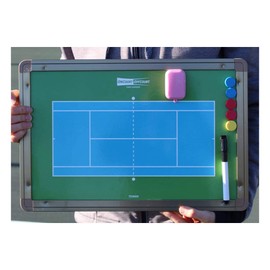 Oncourt Offcourt Magnetic Dry Erase Coach's Board, for Tennis and Pickleball Training, Great for Drills, Strategy, and Conditioning