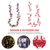 Artificial Berry Rattan with Black Berries Christmas Decoration Rattan for