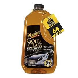 Meguiar's Gold Class Champú y Acondicionador para Lavar Auto, 1.8 L, Naranja