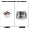 Stainless Steel Espresso Knock Box Container with Rubber Bar for