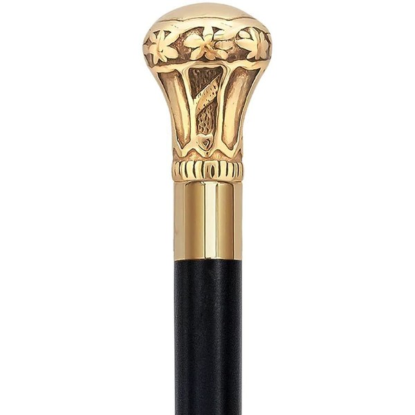 Royal RC Canes Bat Masterson Premium Brass Knob Walking Cane