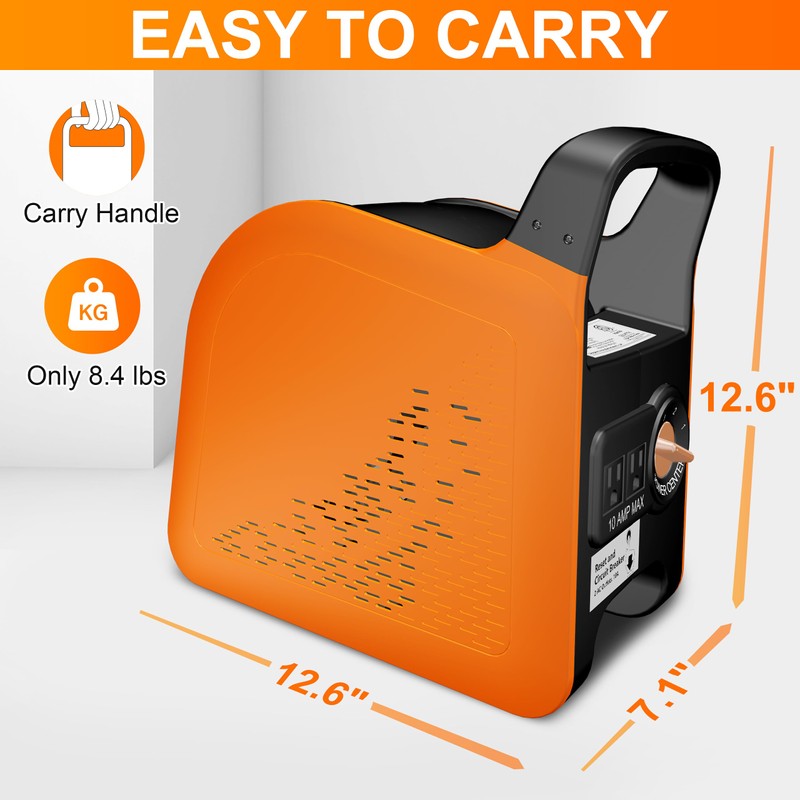 Puligoth Portable Blower Fan for Home: High Velocity Floor Fans