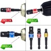 CIGOTU Socket Adapter Extension Set, 1/4, 3/8, 1/2 Inch Hex
