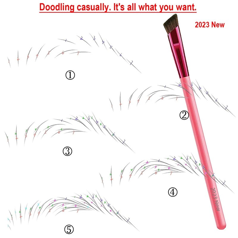 brow brush - Multi Function Eyebrow Brush, Eyebrow Brush Professional