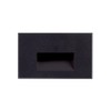 Kuzco Lighting ER3003-BK-12V Sonic Landscape LED Step Light, Black