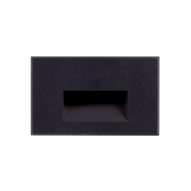 Kuzco Lighting ER3003-BK-12V Sonic Landscape LED Step Light, Black