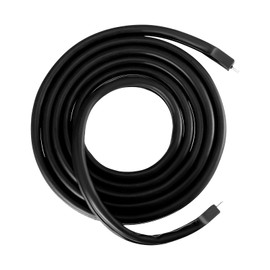 Cab Door Rubber Weatherstrip Seal Fit for Kenworth T600 T800 W900, Truck Stationary Edge Seal Strip Trim, 4M/13.12 FT Cab Door Seal, Noise Reduction, Weather Protection