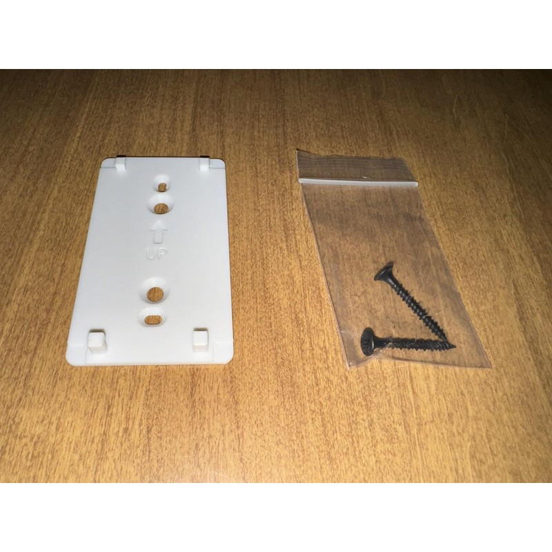 Wall Mounting Plate Compatible with Wyze Keypad (Keypad Not Included)