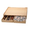 Mobilevision Bamboo Drawer & Large Sliding Tray for K-Cup &