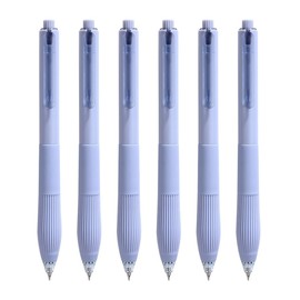 Craftsboys Gel Pens Quick Dry Ink Pens Fine Point Premium Retractable Rolling Ball Gel Pens Black Ink Smooth Writing (Light Blue)