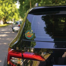 Funny Skeleton Retro Trendy Iconic Vinyl Sticker Pack – 5 Inch Waterproof UV-Printed Decal – Multiple Different Sarcastic Quotes - Peel & Stick – Several Variations - MKS2325 (Spooky Sassy Trashy)