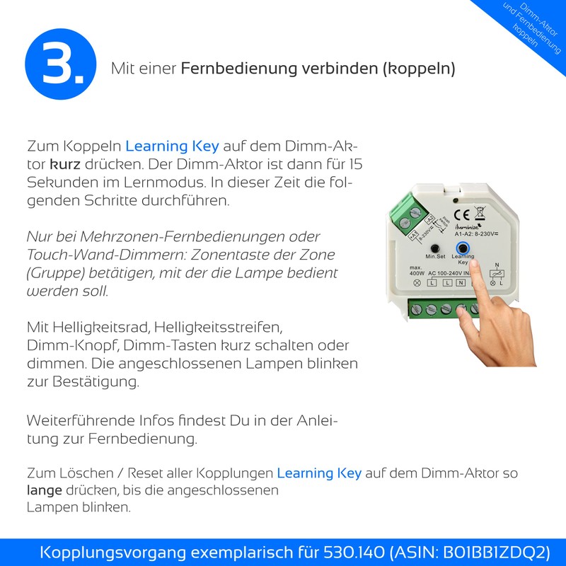 iluminize Dimmer with Remote Control