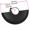 Protector de seguridad para amoladora angular de 9 pulgadas, 230